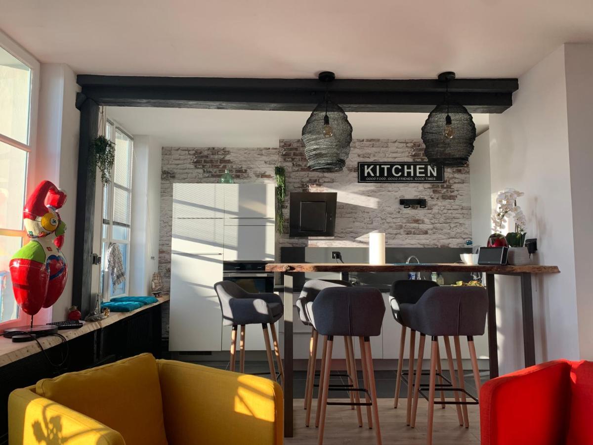 La Loge Des Artistes Lejlighed Honfleur Eksteriør billede