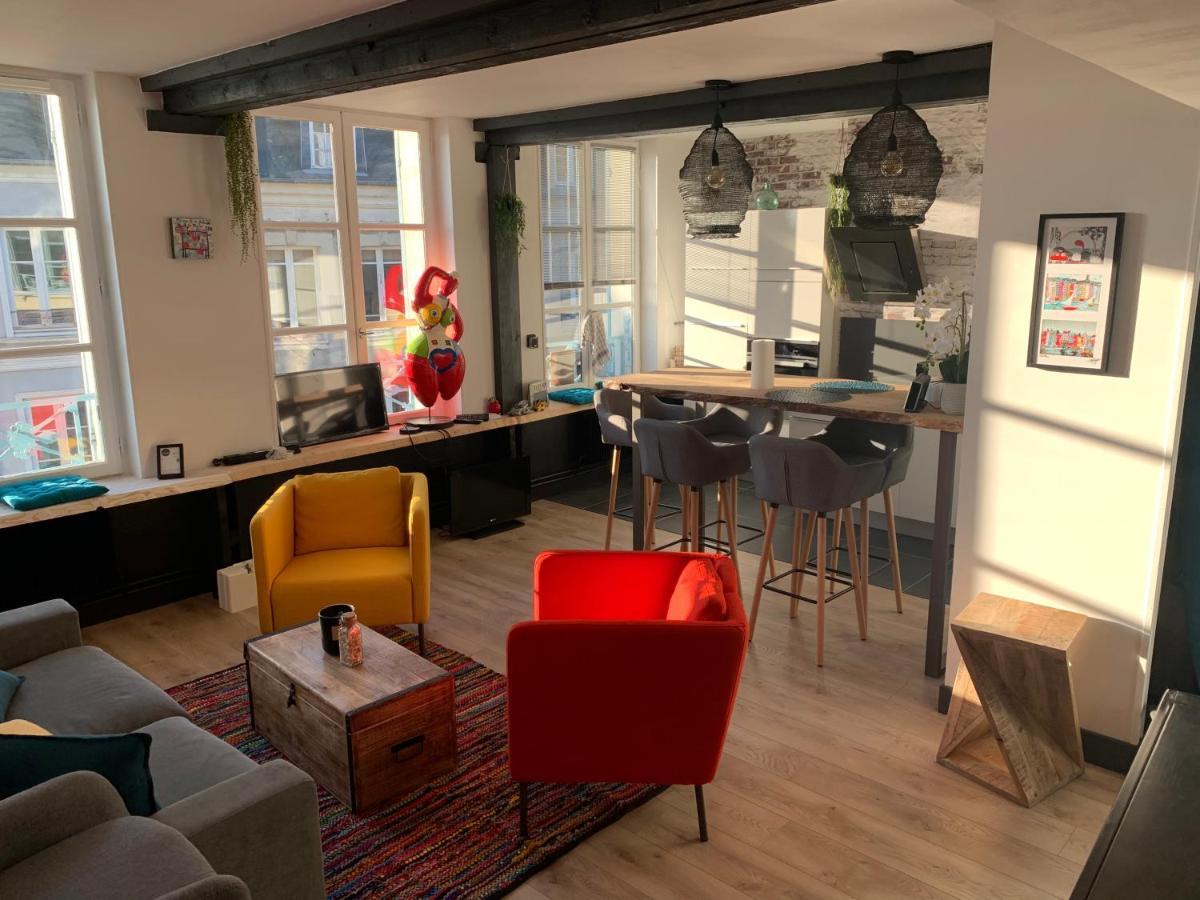 La Loge Des Artistes Lejlighed Honfleur Eksteriør billede